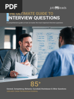 The Ultimate Guide To Interview Questions