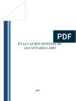 Informe Evaluación Sistema de Alcantarillado