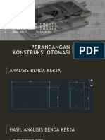 Perancangan Konstruksi Otomasi - Mesin Penghancur Kaleng (Can Crusher)