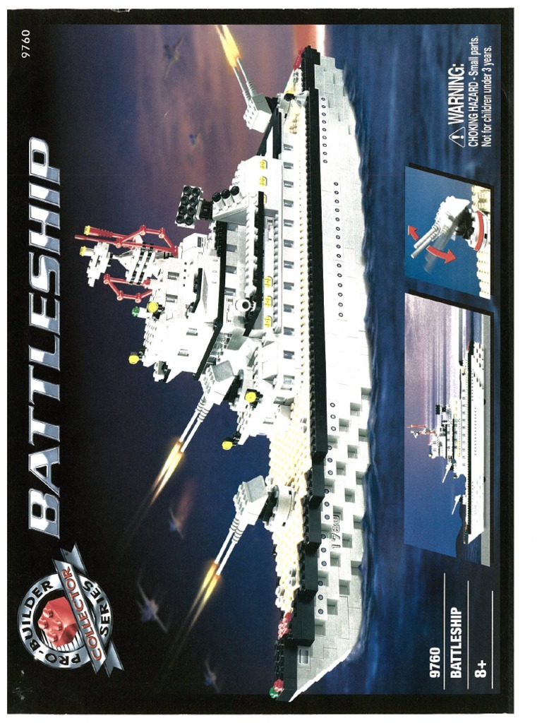 Mega Bloks Set 9760 Probuilder Battleship | PDF