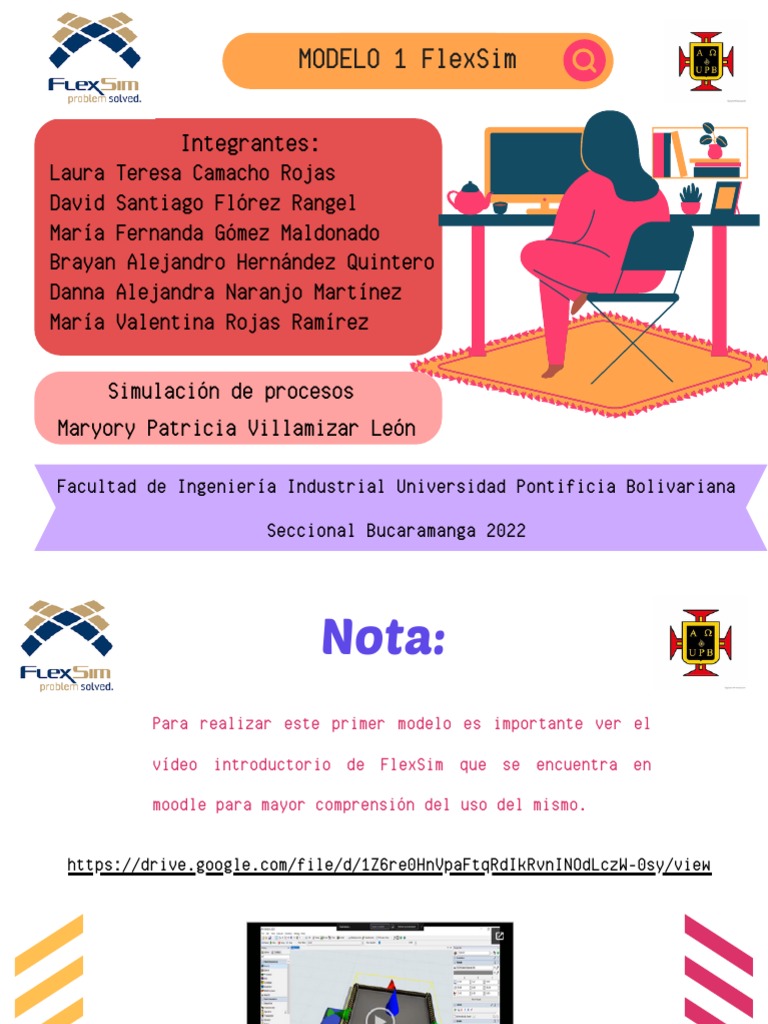 Simulación de Procesos en FlexSim | PDF | Métodos y materiales de ...