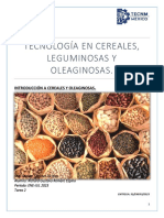 Tecnología en cereales, leguminosas y oleaginosas