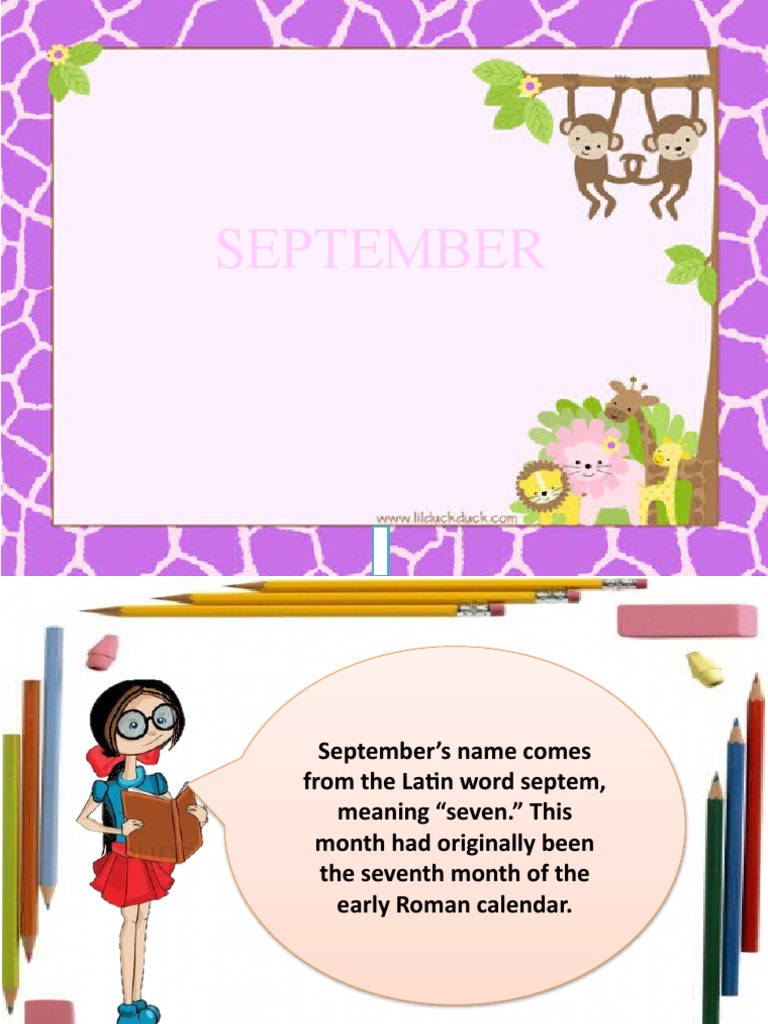 September | PDF | History | Poetry