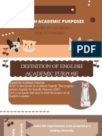 English For Academic Purpose