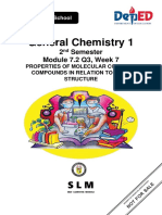 General Chemistry I - Q2 M7.2 Properties of Molecular Covalent