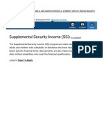 Supplemental Security Income (SSI) - SSA 2