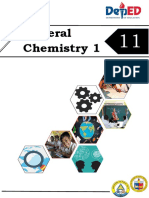 General Chemistry I - Q2 SLM
