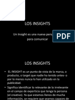 LOS INSIGHTS Publicidad II-2019