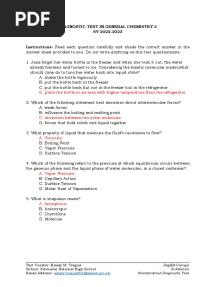 Gen Chem 2 - Answer Key