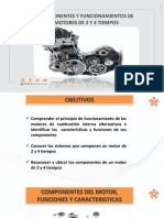 Componentes, Caracteristicas y Funcionamientos de Motores de 2 y 4 Tiempos