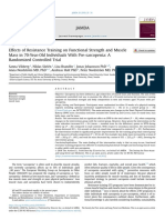 Effects of Resistance Training On Functional Strength and Muscle