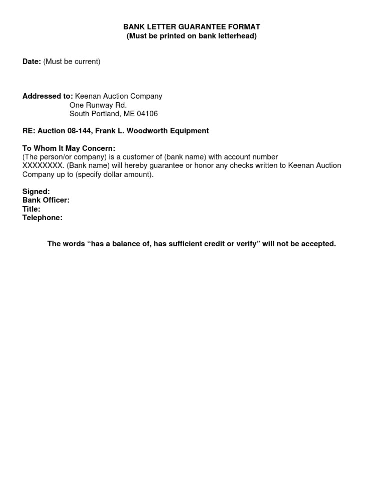 bank-letter-guarantee-format
