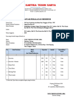 Data Personil Dan Data Peralatan PT KTK NTT