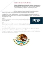Elementos del escudo de México: águila, serpiente, nopal y más