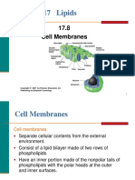 17.8 Cell Membranes