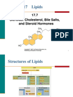 17.7 Steroids Cholesterol and Steroid Hormones