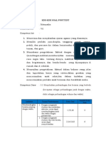 Kisi-Kis Soal Posttest Skripsi