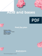 Acid and Bases - 1
