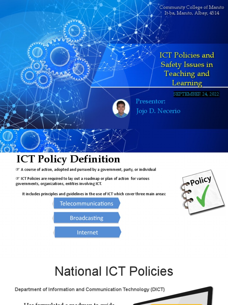 ICT Policies and Safety in Education | PDF | Information And ...