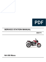 2007-2008 Aprilia Mana 850 (Service Manual - OEM Parts Catalogue)