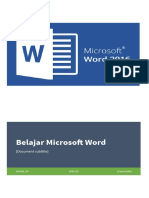 Belajar Microsoft Word Lengkap Untuk Pemula