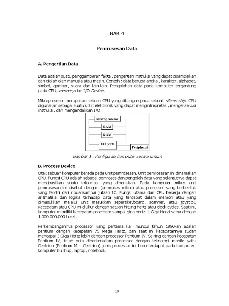 Pemrosesan Data | PDF