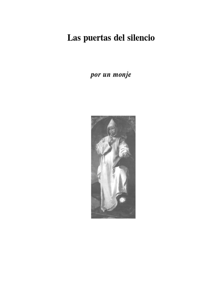 El Silencio Interior y la Contemplación | PDF | Cristo (título) | Amor