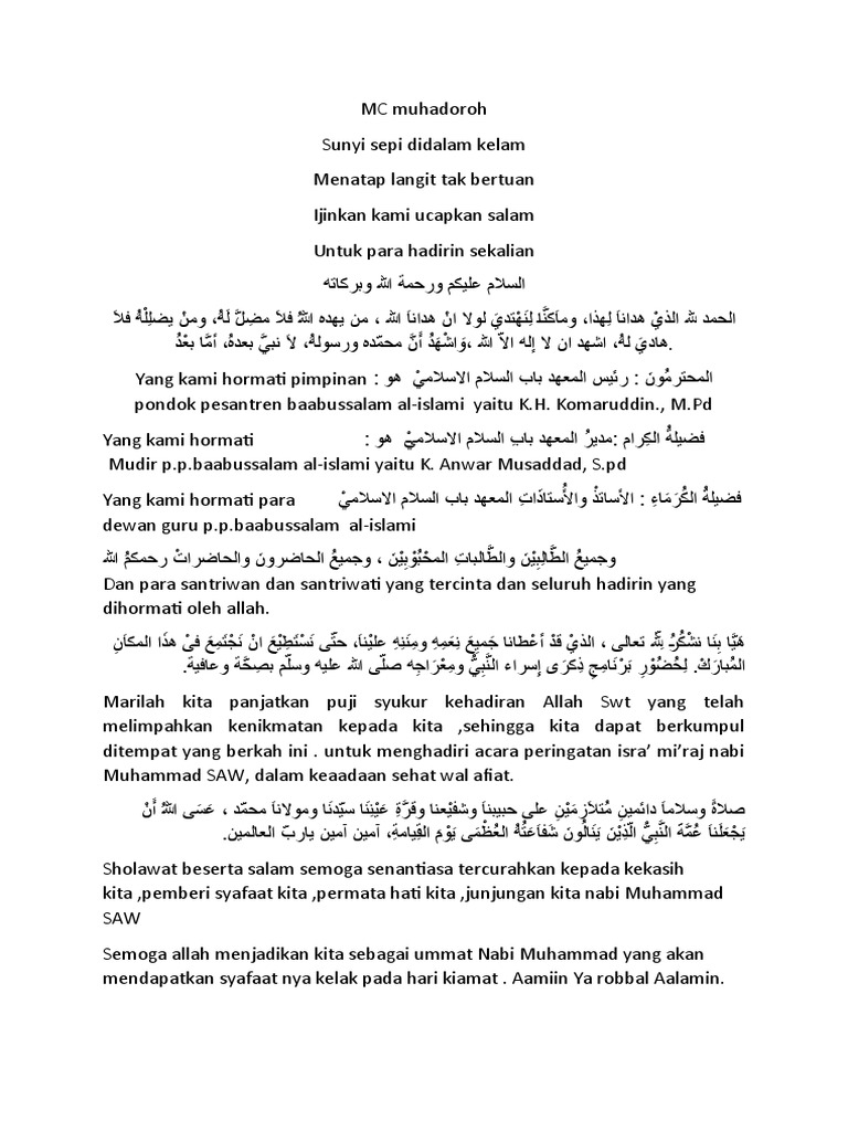 Mc muhadoroh pdf