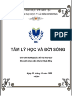 Tâm Lý Học Và Đời Sống