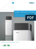 Daikin Altherma R HW - Product Catalogue - ECPRO20-732 - Romanian