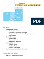 MODULE 16 Financial Reporting and Management