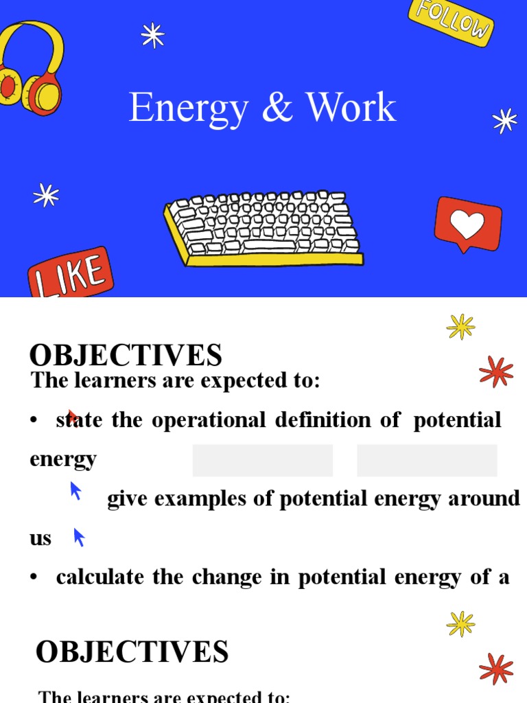 Calculating Work and Potential Energy | PDF | Force | Potential Energy