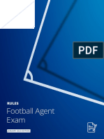FIFA Football Agent Exam Rules