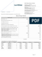 ICICI Securities Margin Statement