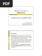 Module 5 - Power Factor Corrections