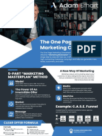 One Page Marketing Cheatsheet