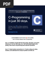 30-Days of C-Programming