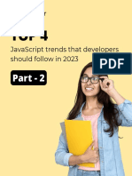 TOP 4 JavaScript trends developers should follow in 2023 - Part 2