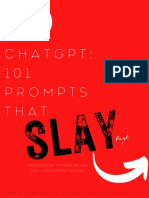 101 ChatGPT Prompts That SLAY Part 1 Produced by SAVAGE 1673713575