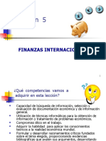 Tema 5. - Finanzas Internacionales