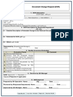 DCR Document Change