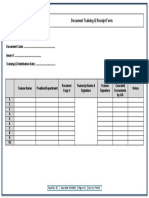 P-01-03 Document Receipt Form