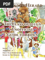 Download Class of 2015 Unofficial Guide to Brown by The Brown Daily Herald SN62530827 doc pdf