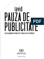 Pauza de Publicitate - Liviu David