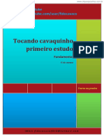 (Cliqueapostilas - Com.br) Tocando Cavaquinho Primeiro Estudo