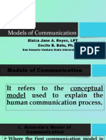 D2 Models of Communication