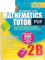 Singapore Math Secondary Two Math Tutor 2B
