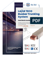 LA/LB TECO Busbar Trunking System - Cast Resin Insulated