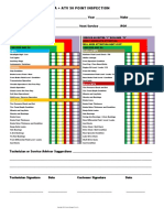 50 Point ATV Inspection Form