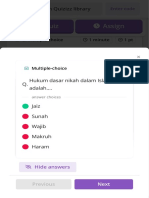 Soal Tentang Pernikahan Dalam Islam Pertanyaan & Jawaban Untuk Kuis Dan Lembar Soal - Quizizz